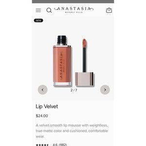 abh lip velvet parchment